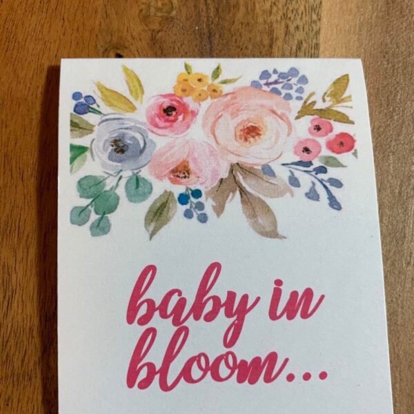 Beautiful Baby Shower Favors -Flower Seed Packets - wildflowers Baby Sprinkle Seed Favors Baby in Bloom Couples Shower - Image 4