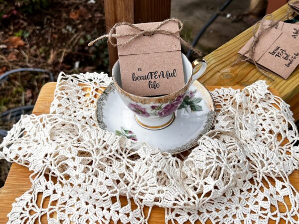 A Beautiful Life Tea Favors - Memorial Gift - Funeral Gift Tea Packets - Image 5
